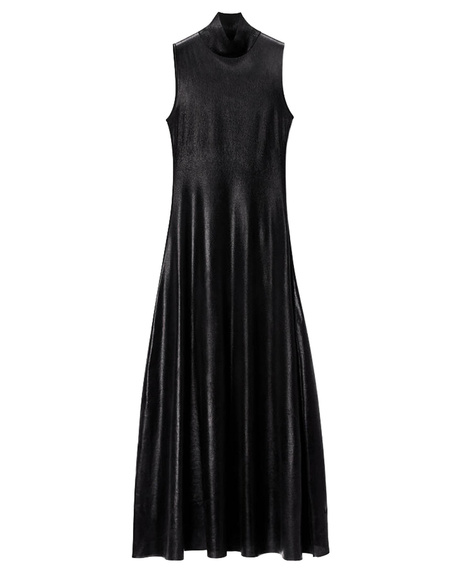 Turtleneck Sleeveless Dress