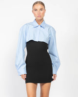 Dress With Long Sleeve Shirt