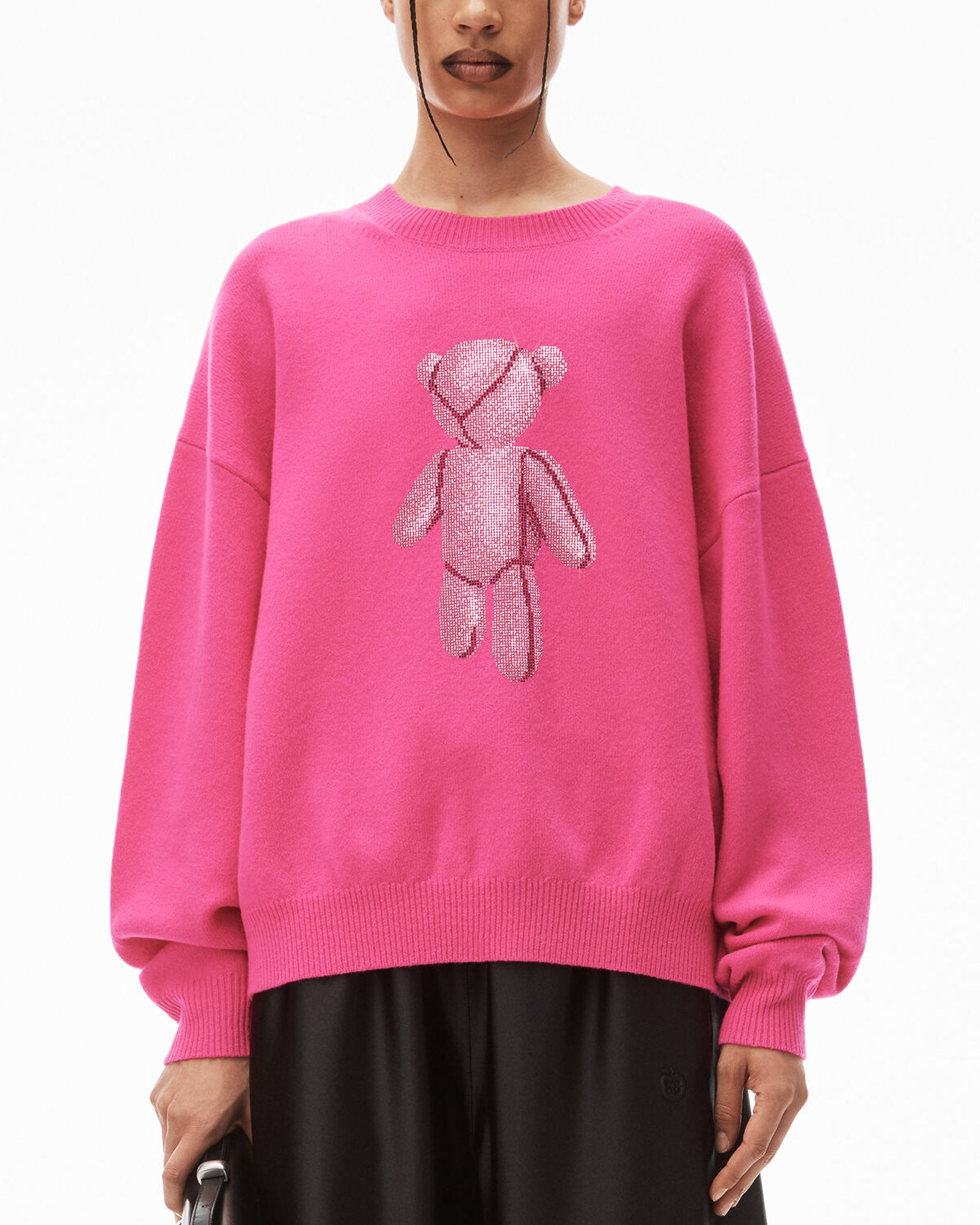 Alexander wang crystal on sale sweater