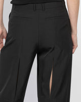 Low Waisted Trousers With Slits