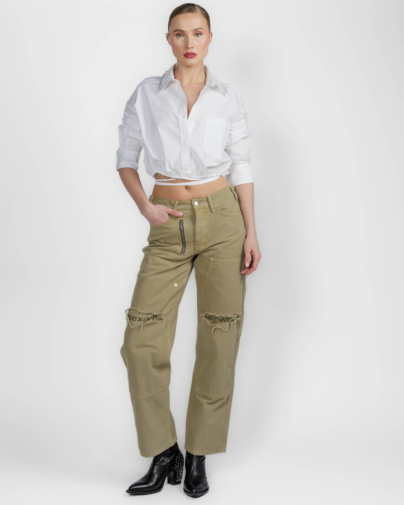 Wrap Crystal Shirt