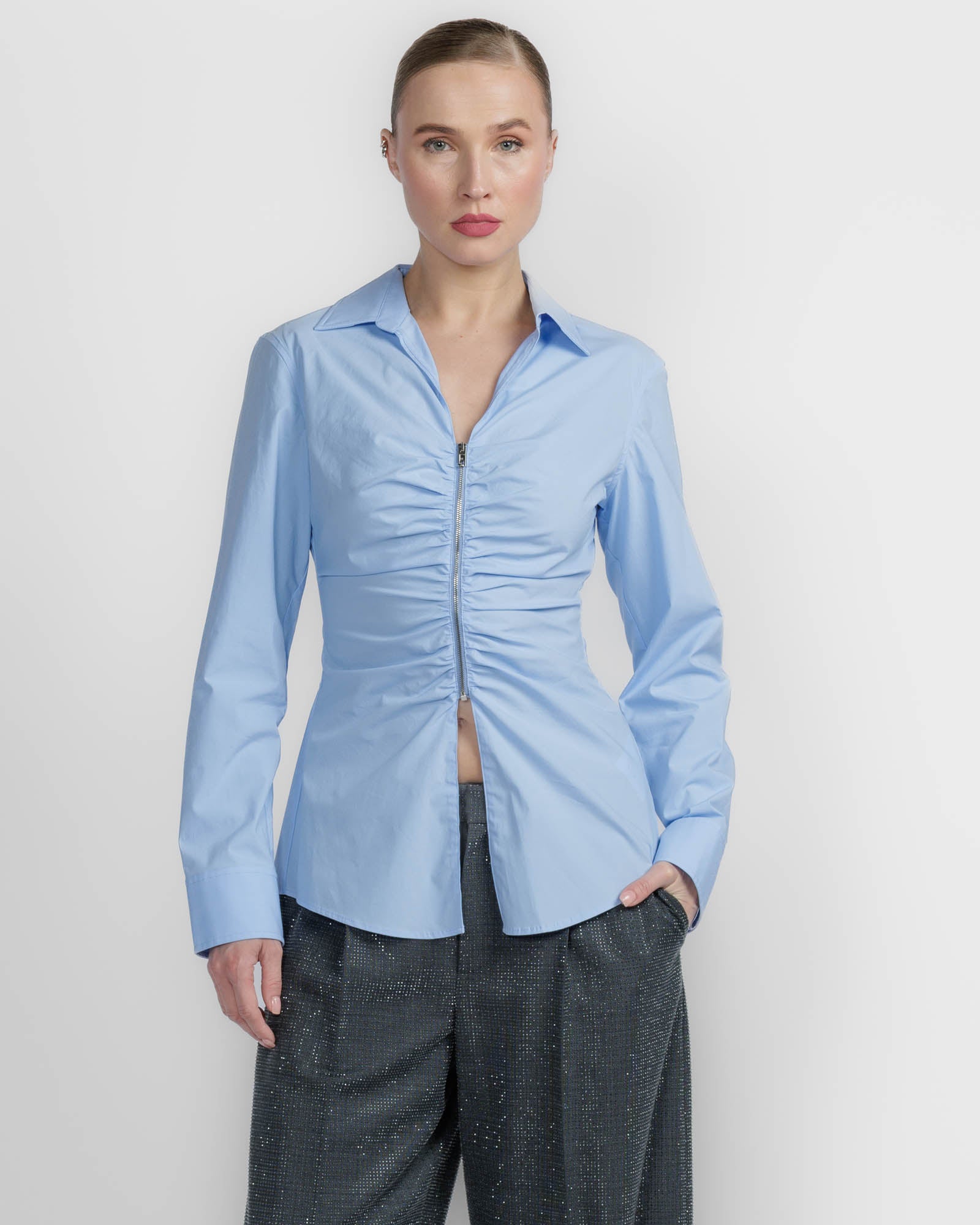 Gathered Shirt