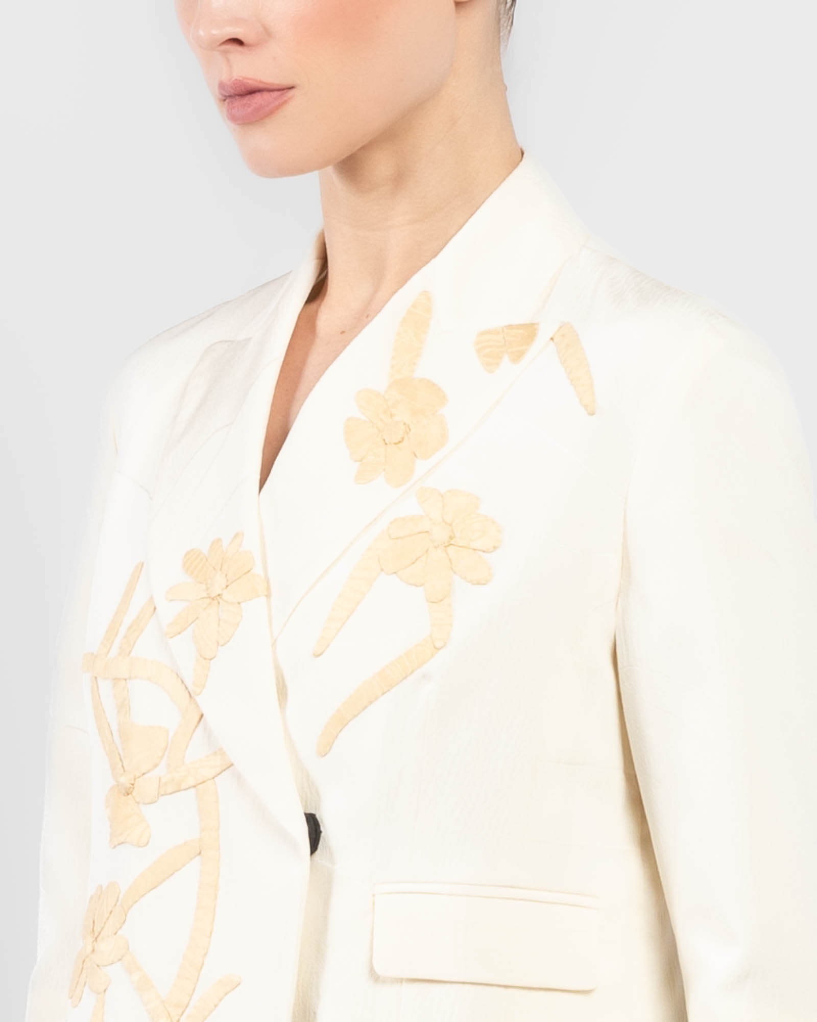 Double-Breasted Traditional Kimono Jacket