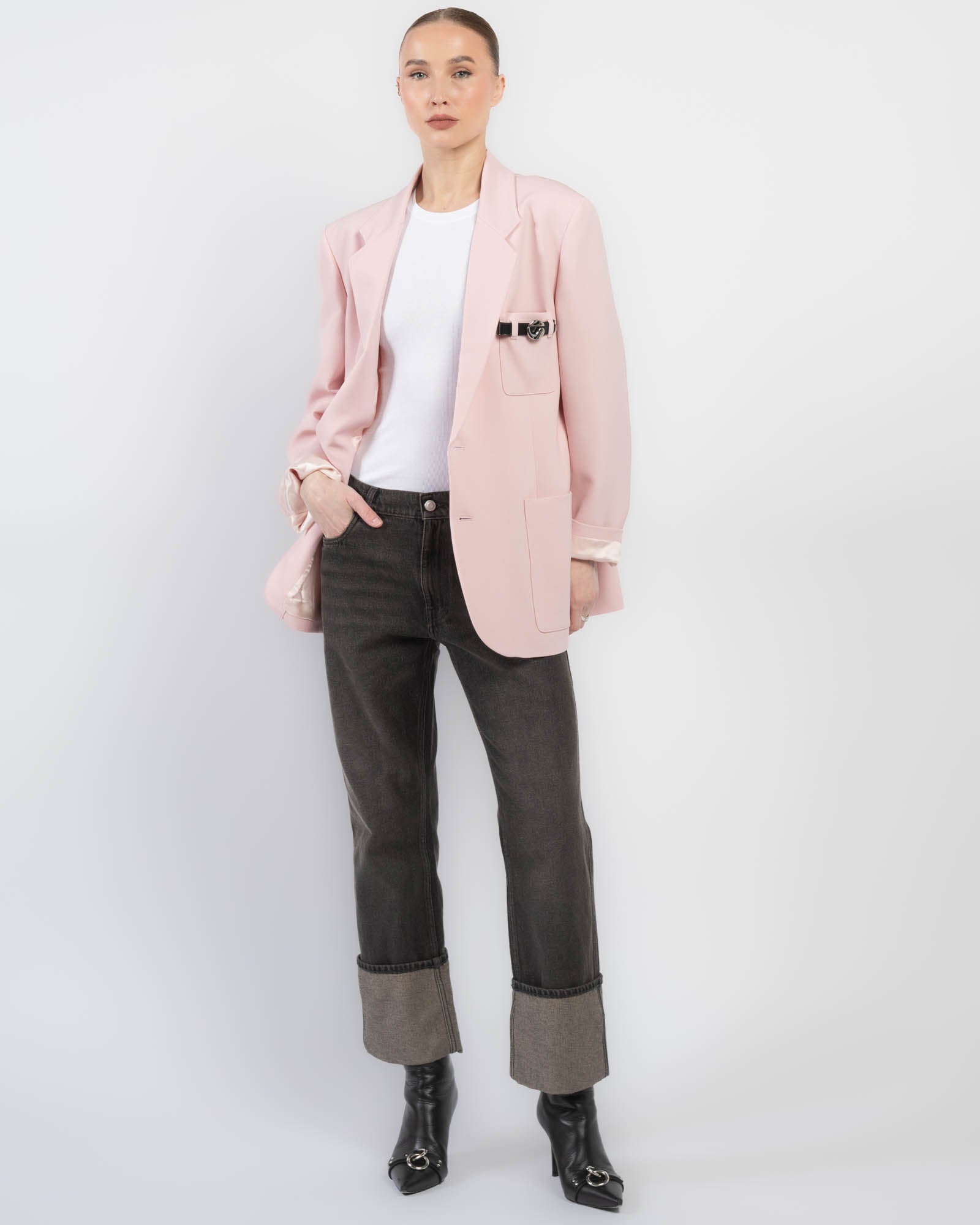 Belted Pocket Jacket