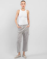 Cropped Slouchy Cargo