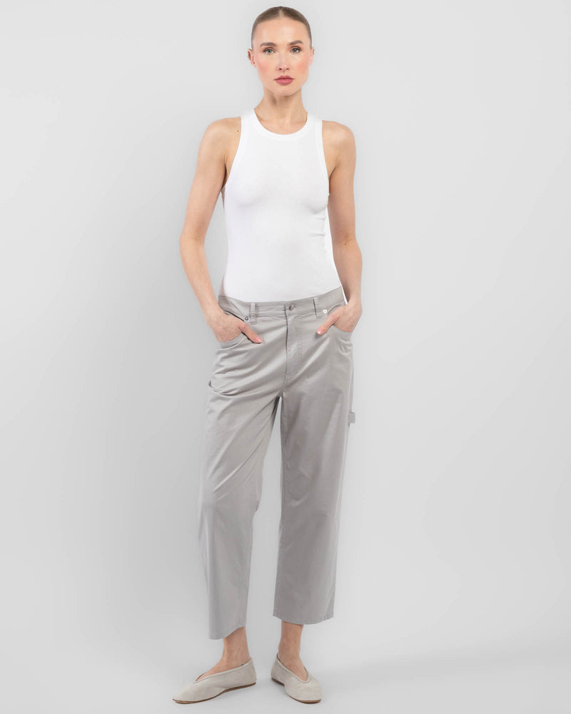 Cropped Slouchy Cargo