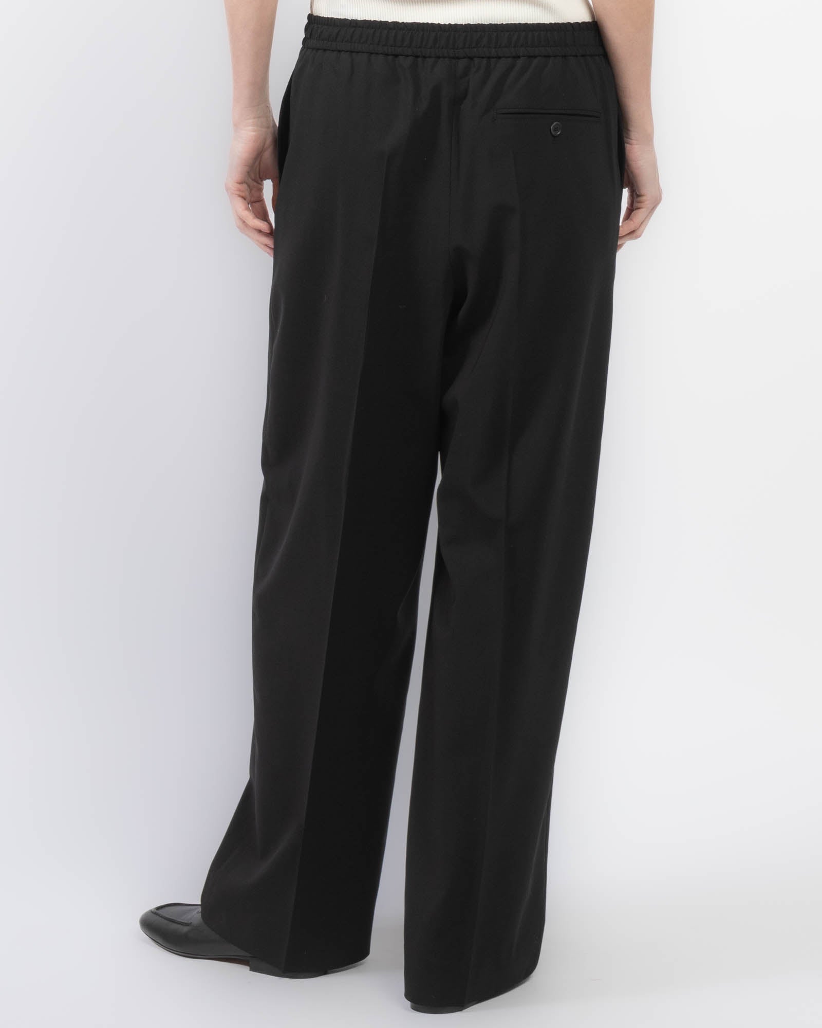 Pleated Long Pants