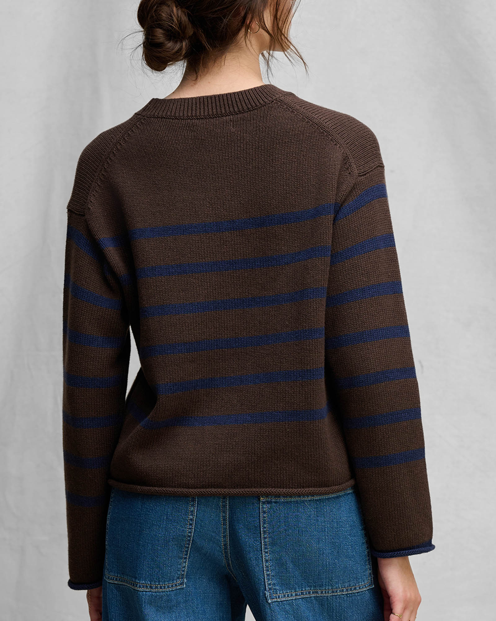 Pull en coton et cachemire