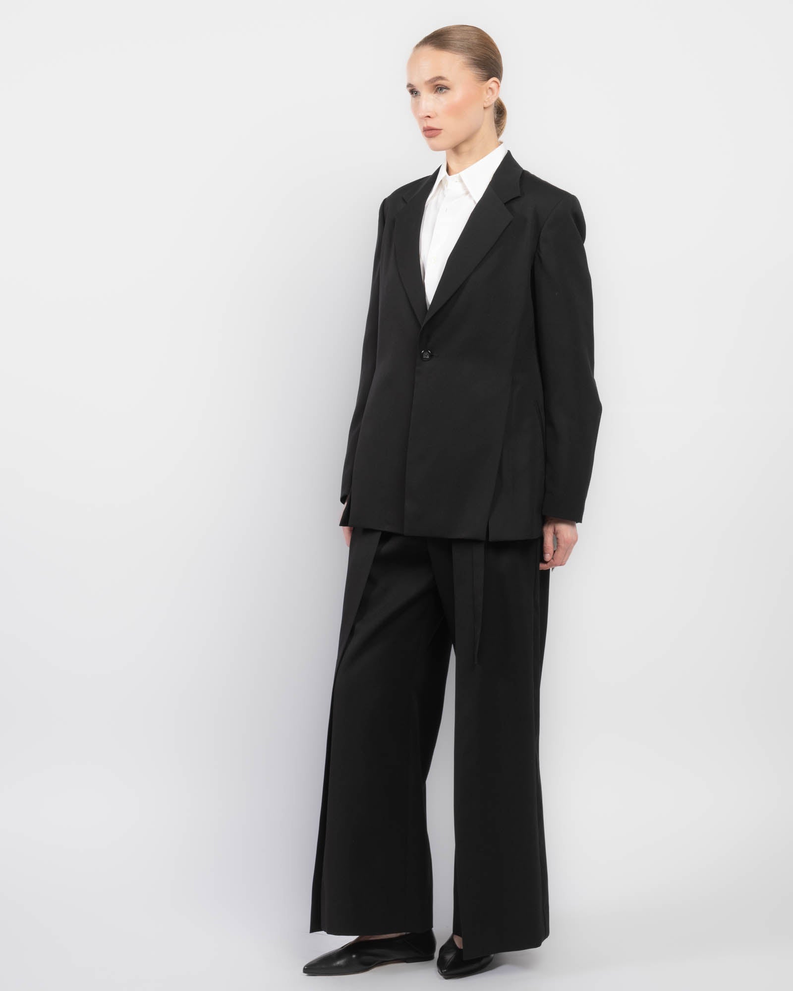 Back Cut 1 Button Jacket