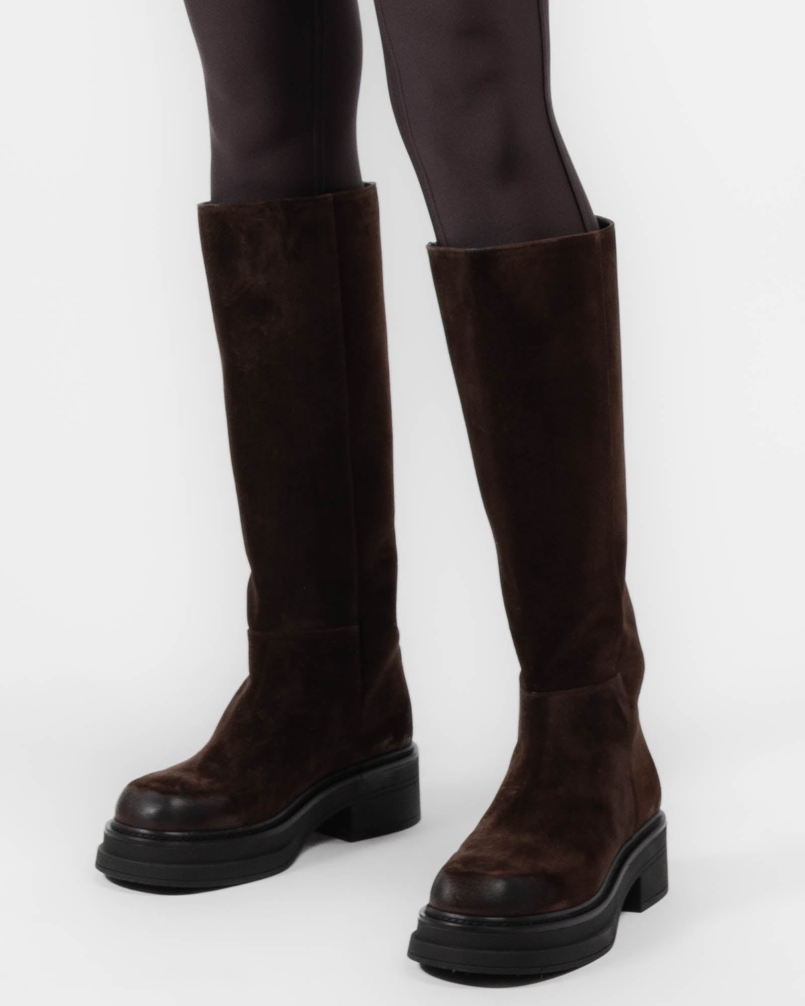 Suede Sensation Knee Boots