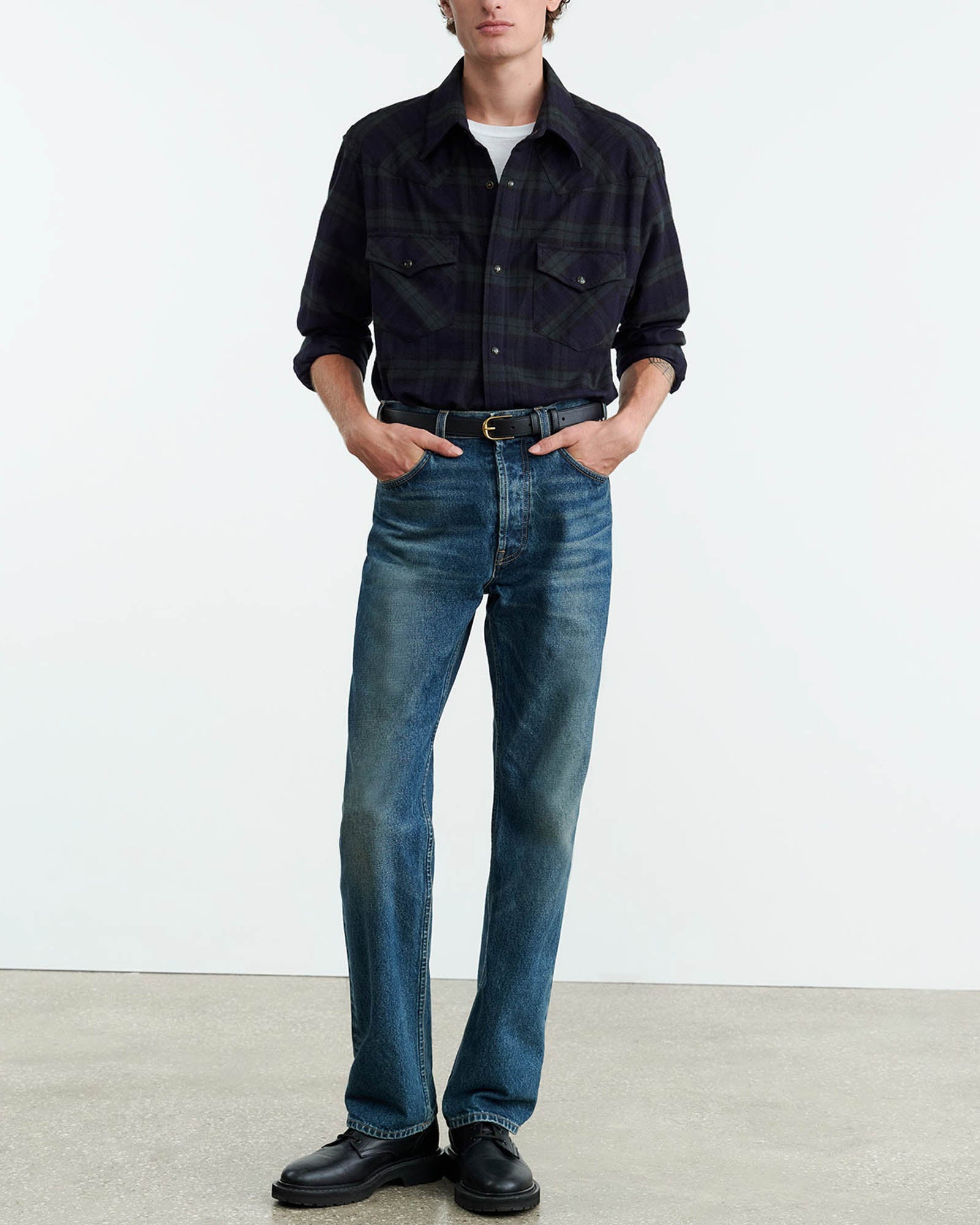 Chemise boutonnée Travis