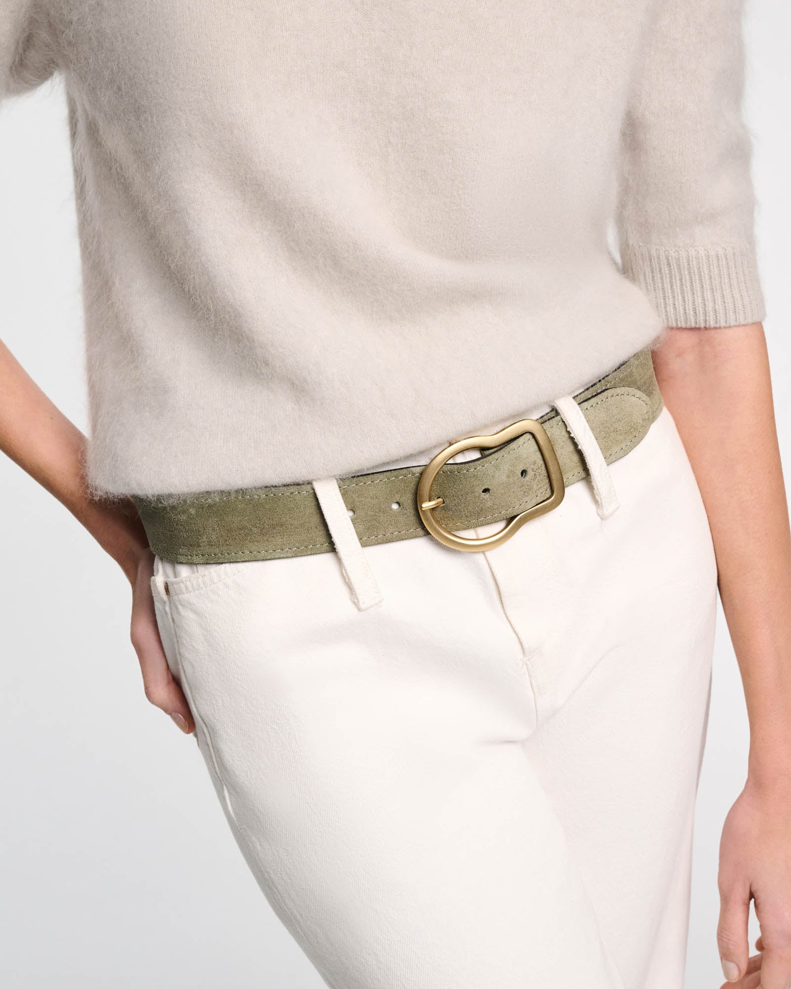 Suede 4cm Belt