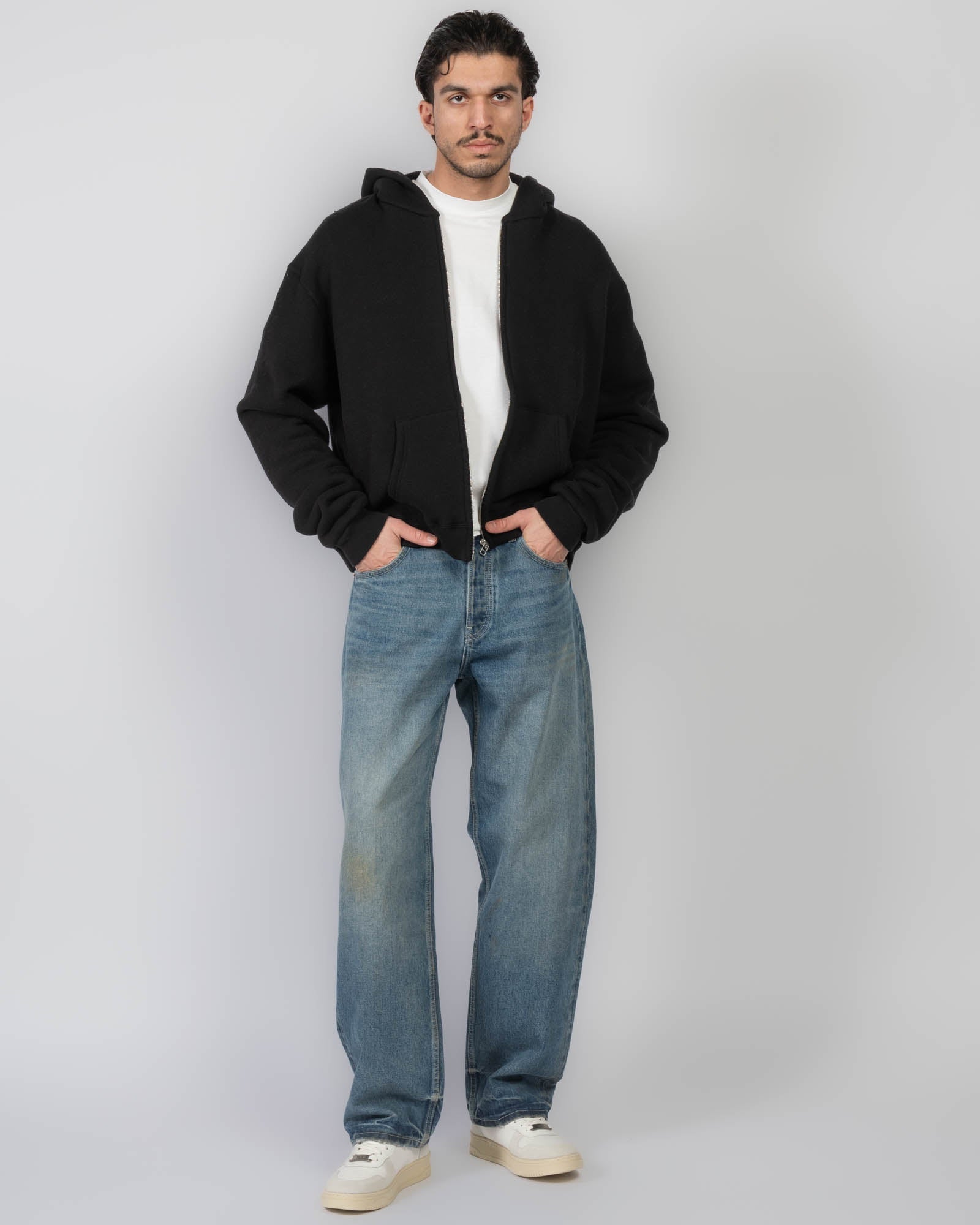 Sweat à capuche zippé