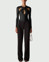 Twisted Cut Out Bodysuit