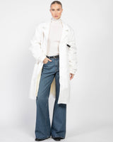 Shearling Lab Coat