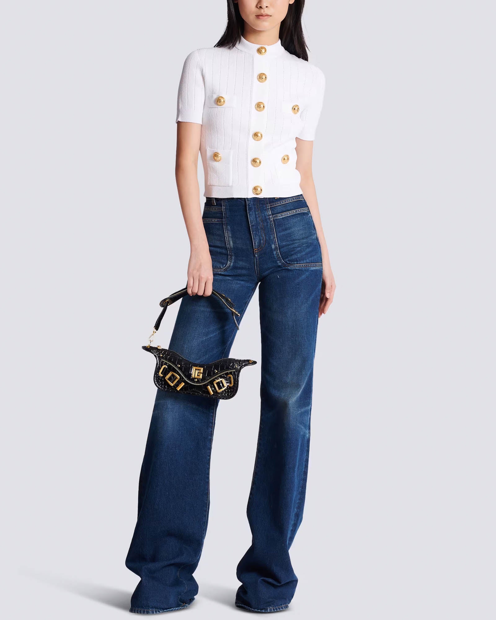 4 Pockets Knit Cardigan