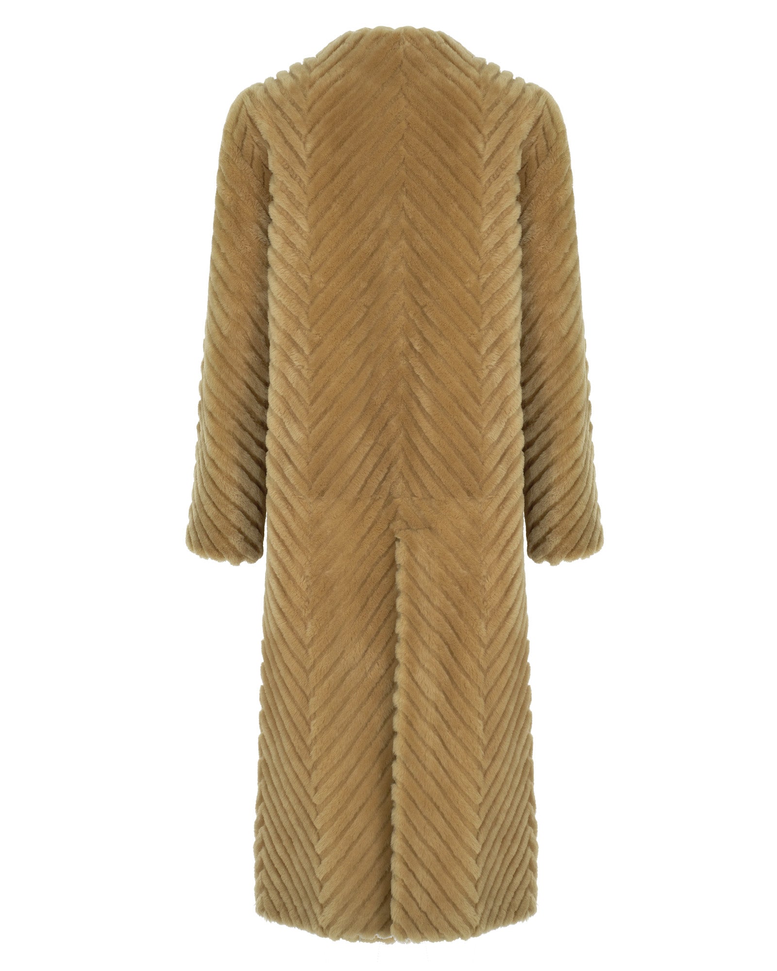 Manteau en peau lainée