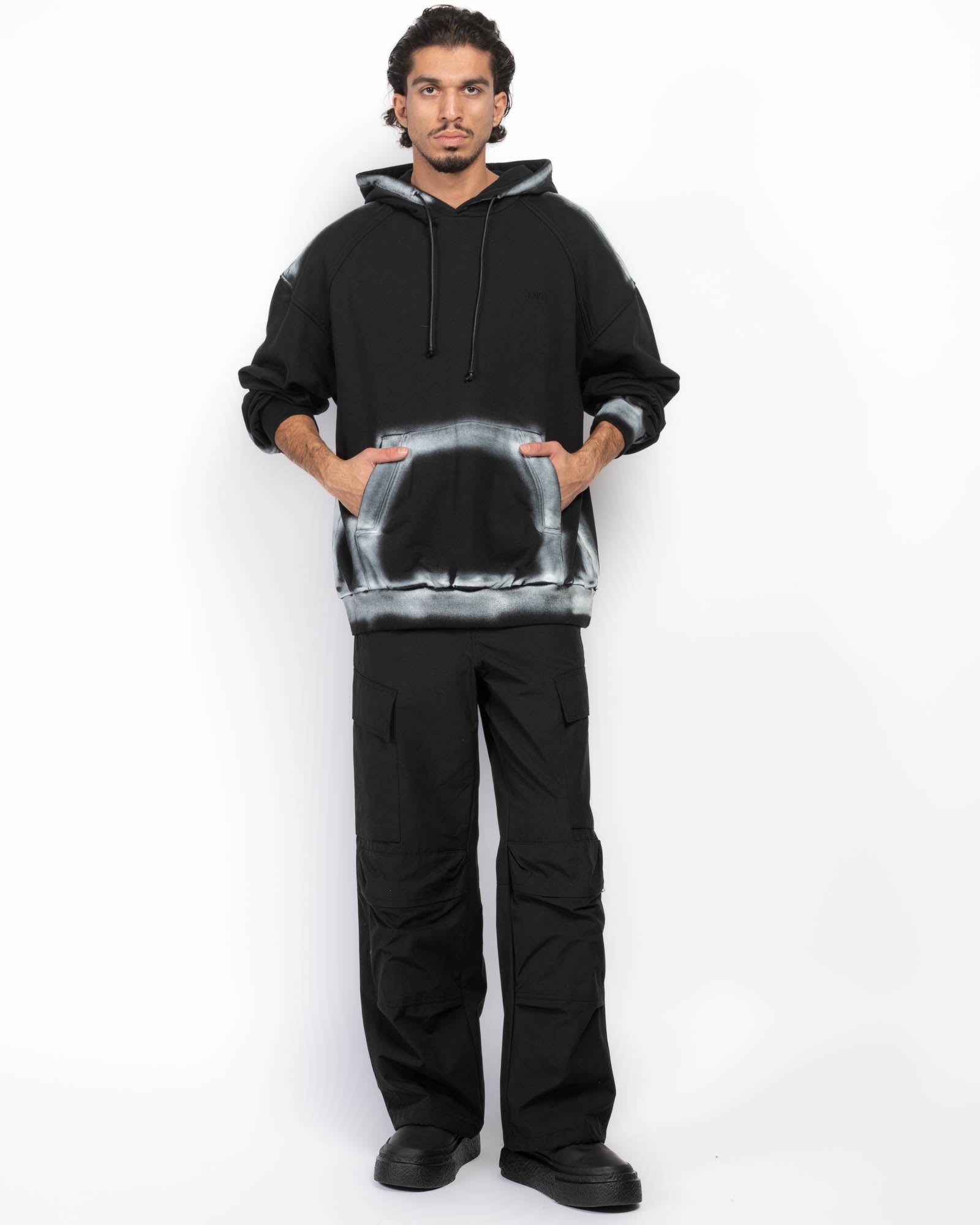 JUUN.J Painter Dyed Hoodie