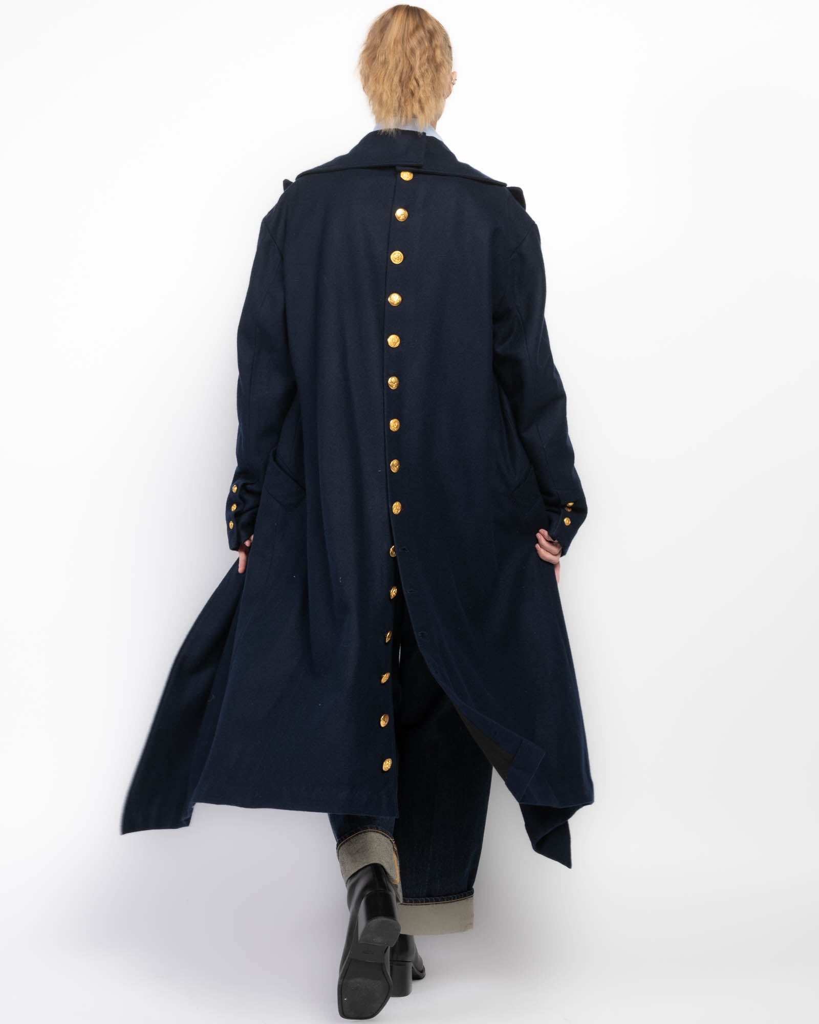 GREG LAUREN Button Spine Coat