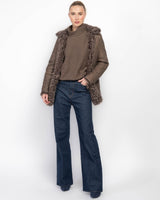 Milky Way Shearling Coat