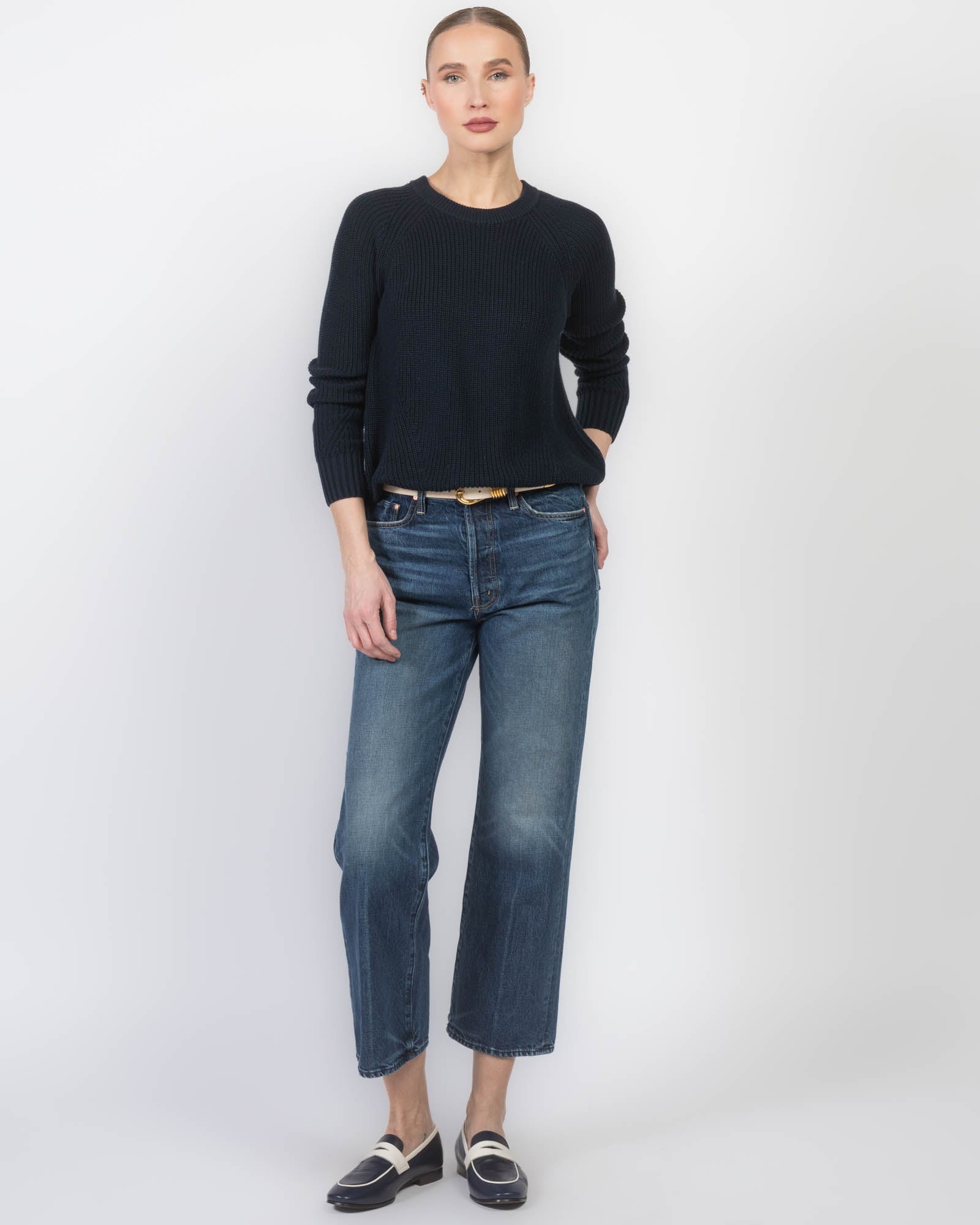 Scallop Shaker Sweater