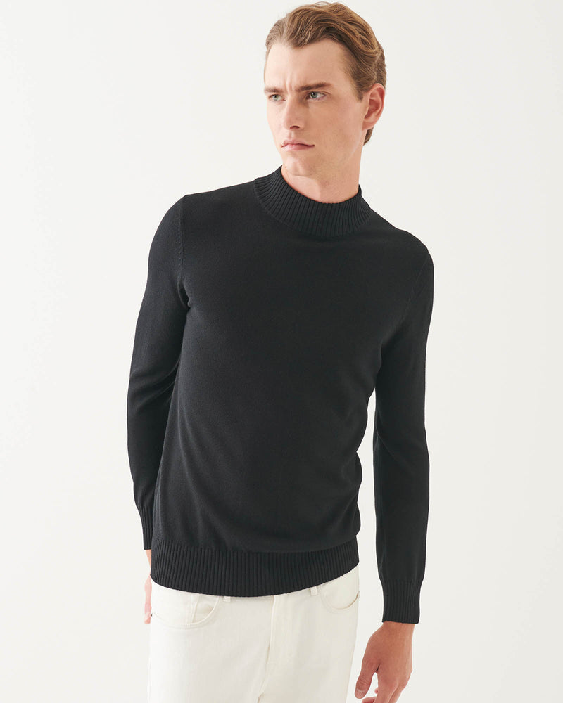 Merino Mock Sweater