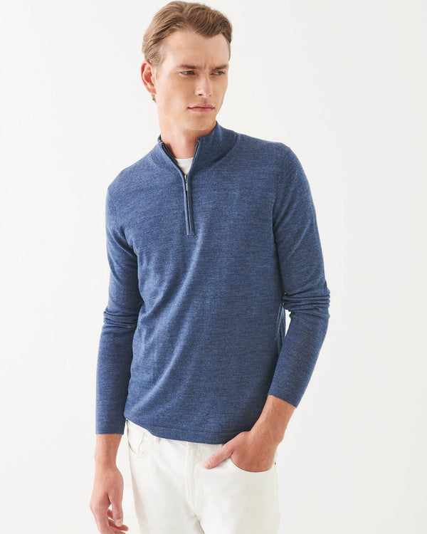 1/4 Zip Mock Sweater