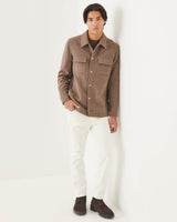 Wool Flap Pocket Jacket