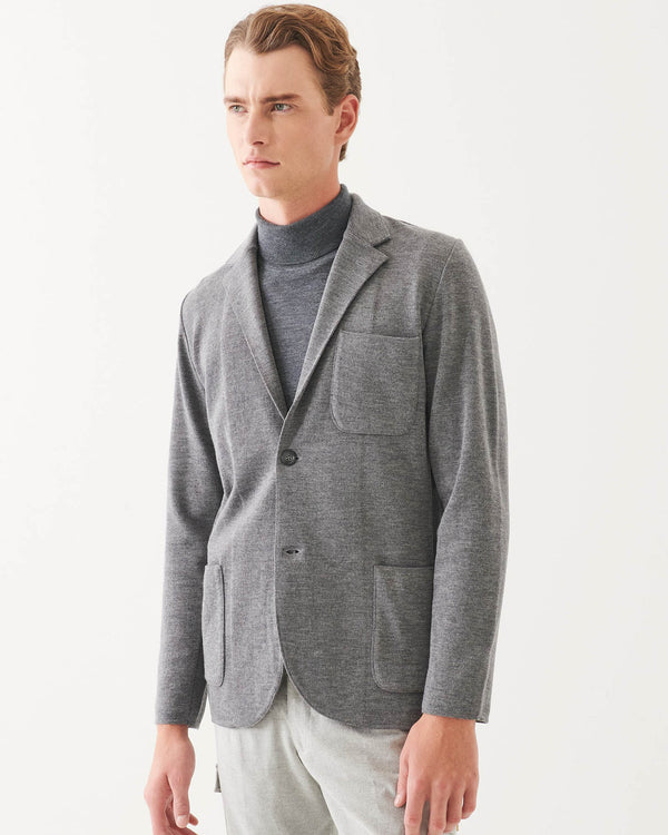 Double-Face 2-Button Blazer