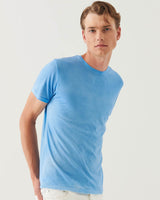 Short Sleeve Pima Spray Tee