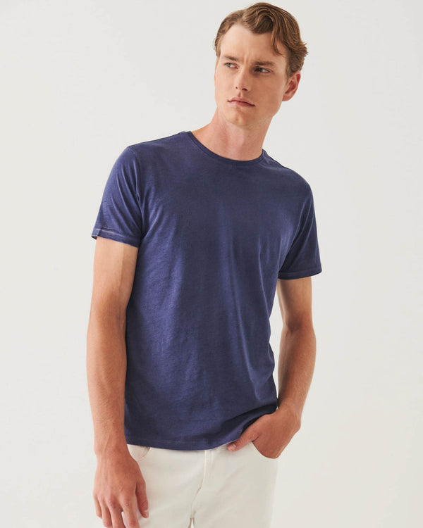 Short Sleeve Pima Spray Tee