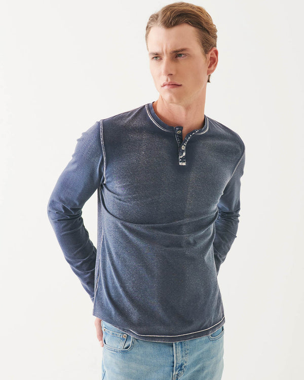 Long Sleeve Pima Vintage Henley