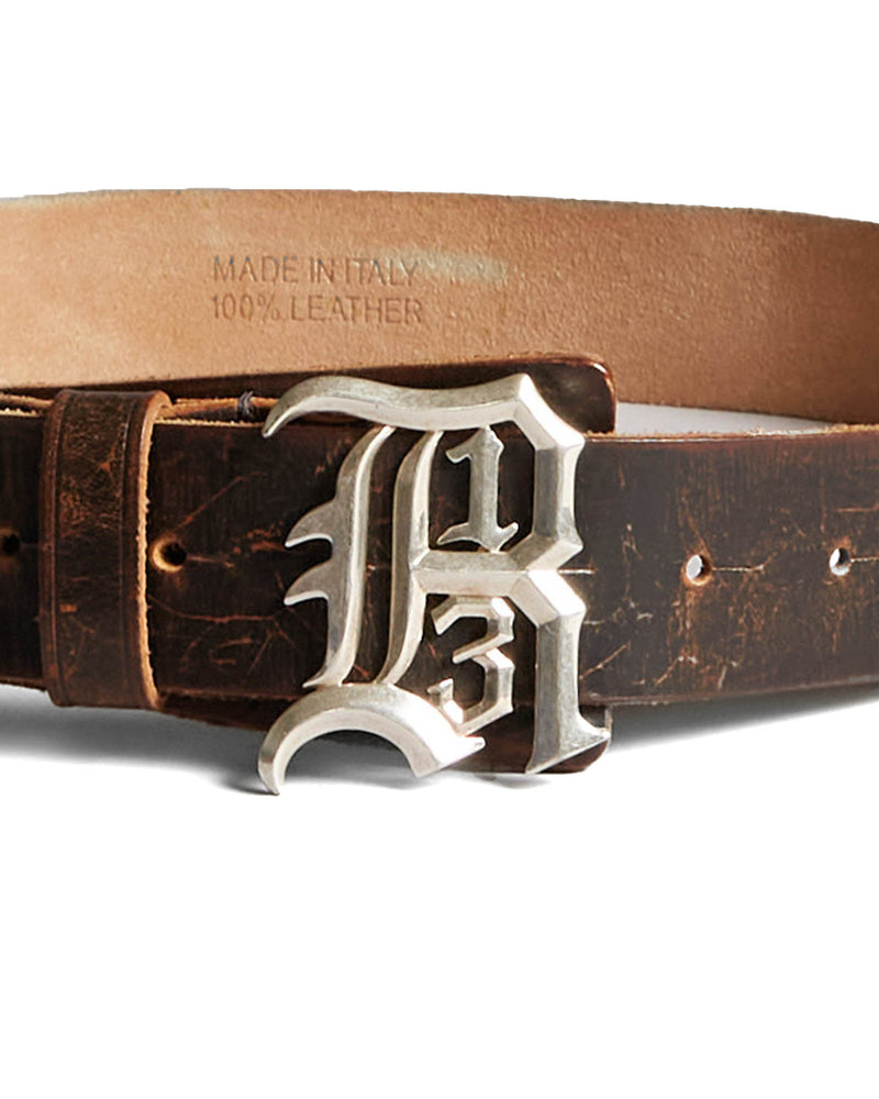 R13 Logo Buckle Belt