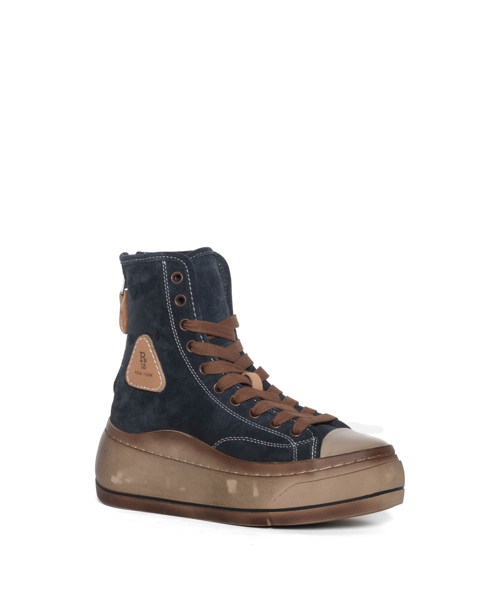 Baskets Kurt à 10 trous effet vieilli