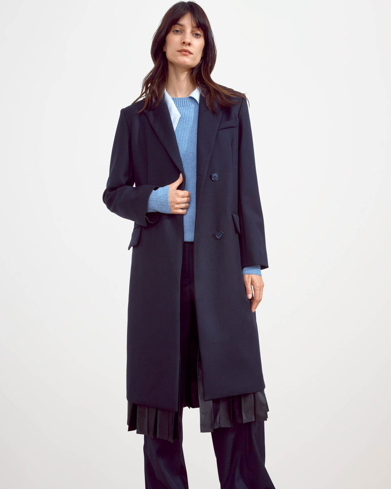 Gramercy Pleated Coat