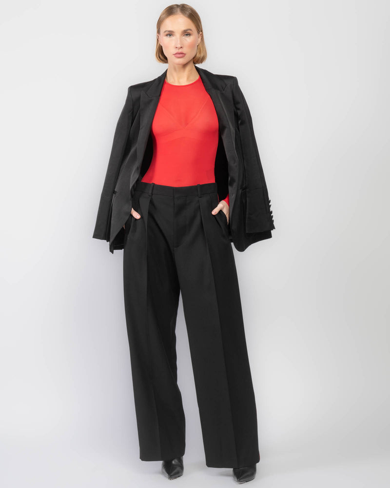 Low Rise Tuxedo Trousers