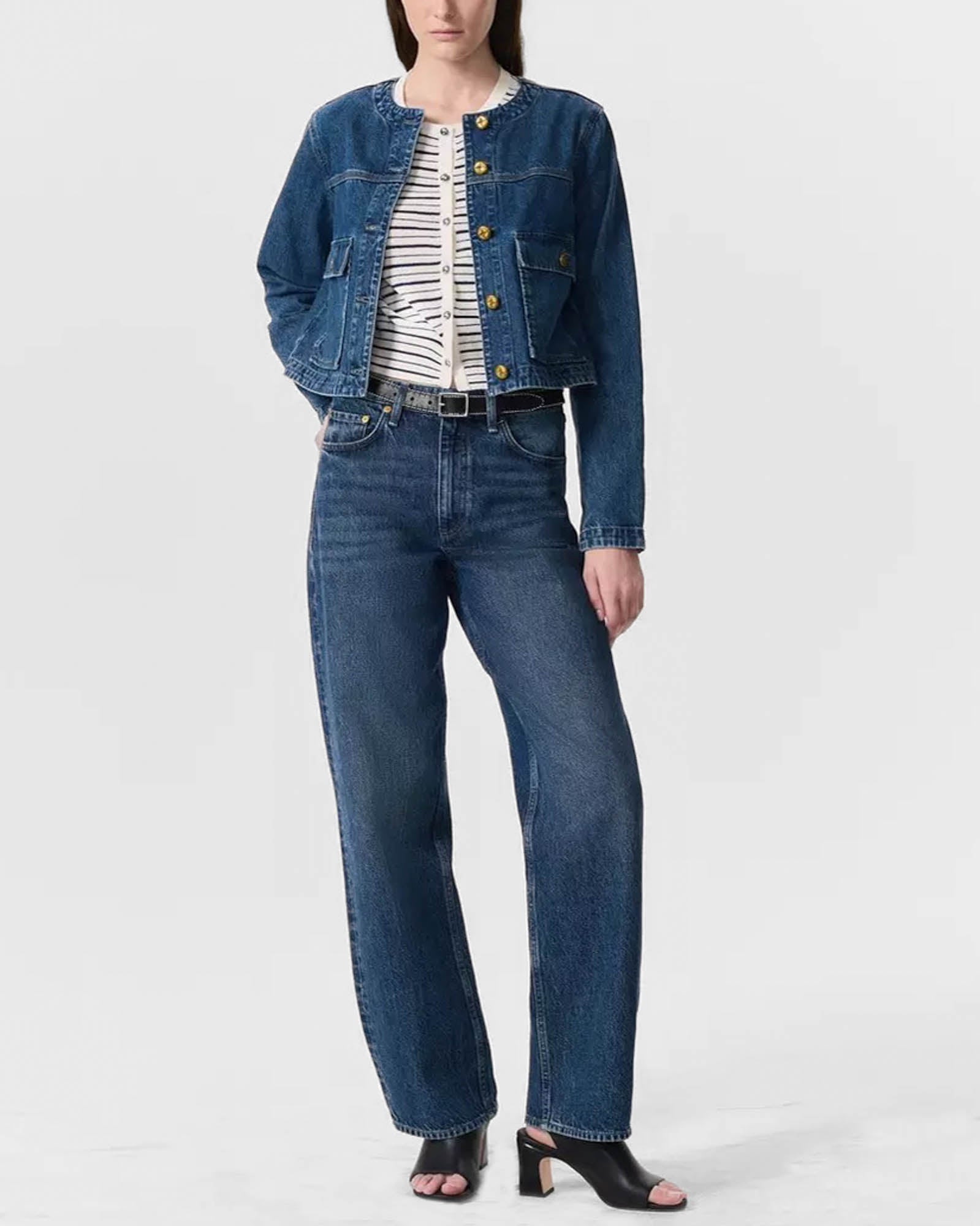 Dina Stripe Cardigan