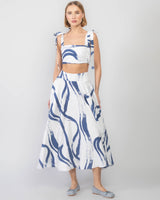 Wave Maxi Skirt