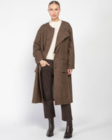 O-Collarless Wind Breaker Coat