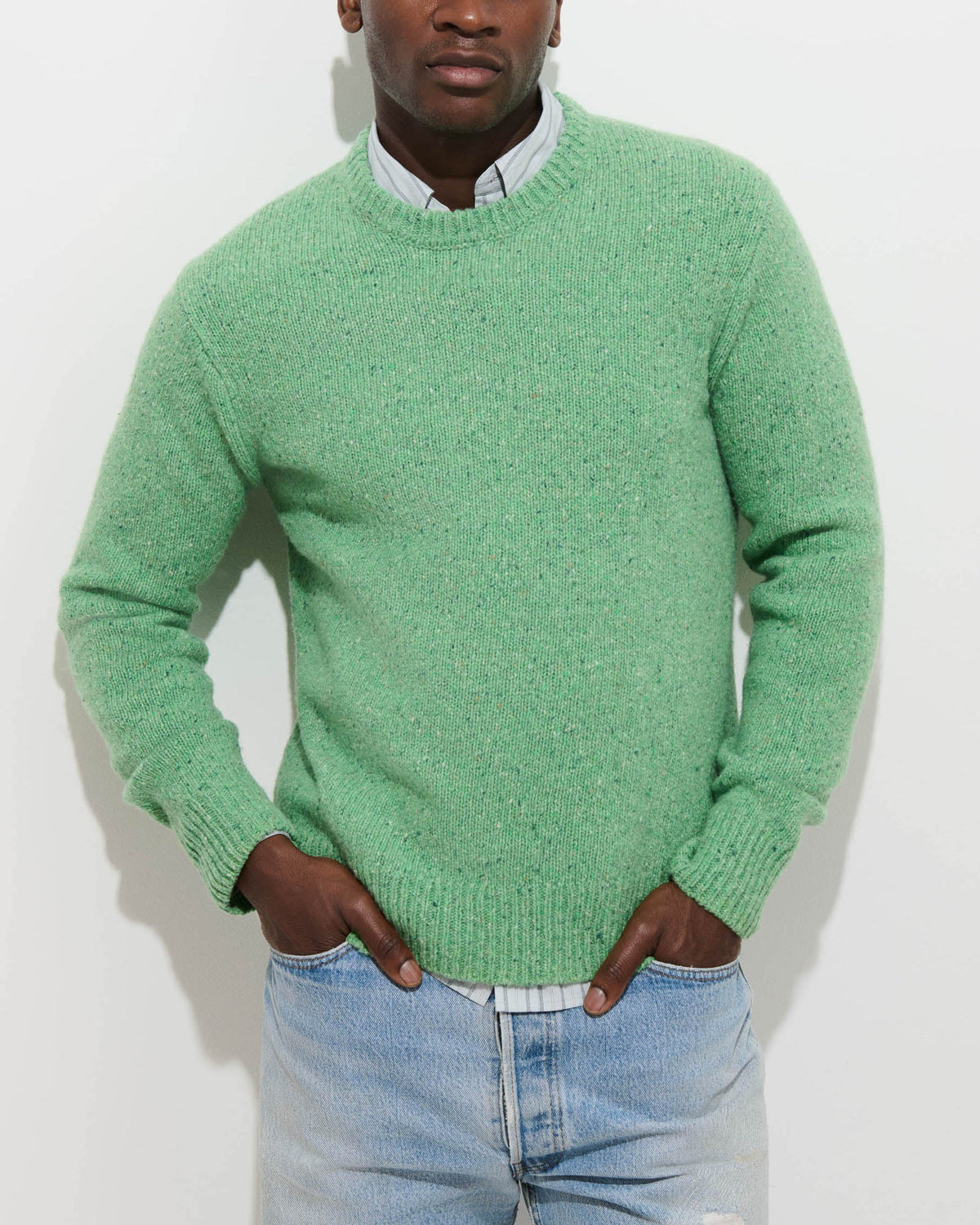 Donegal Crewneck Sweater