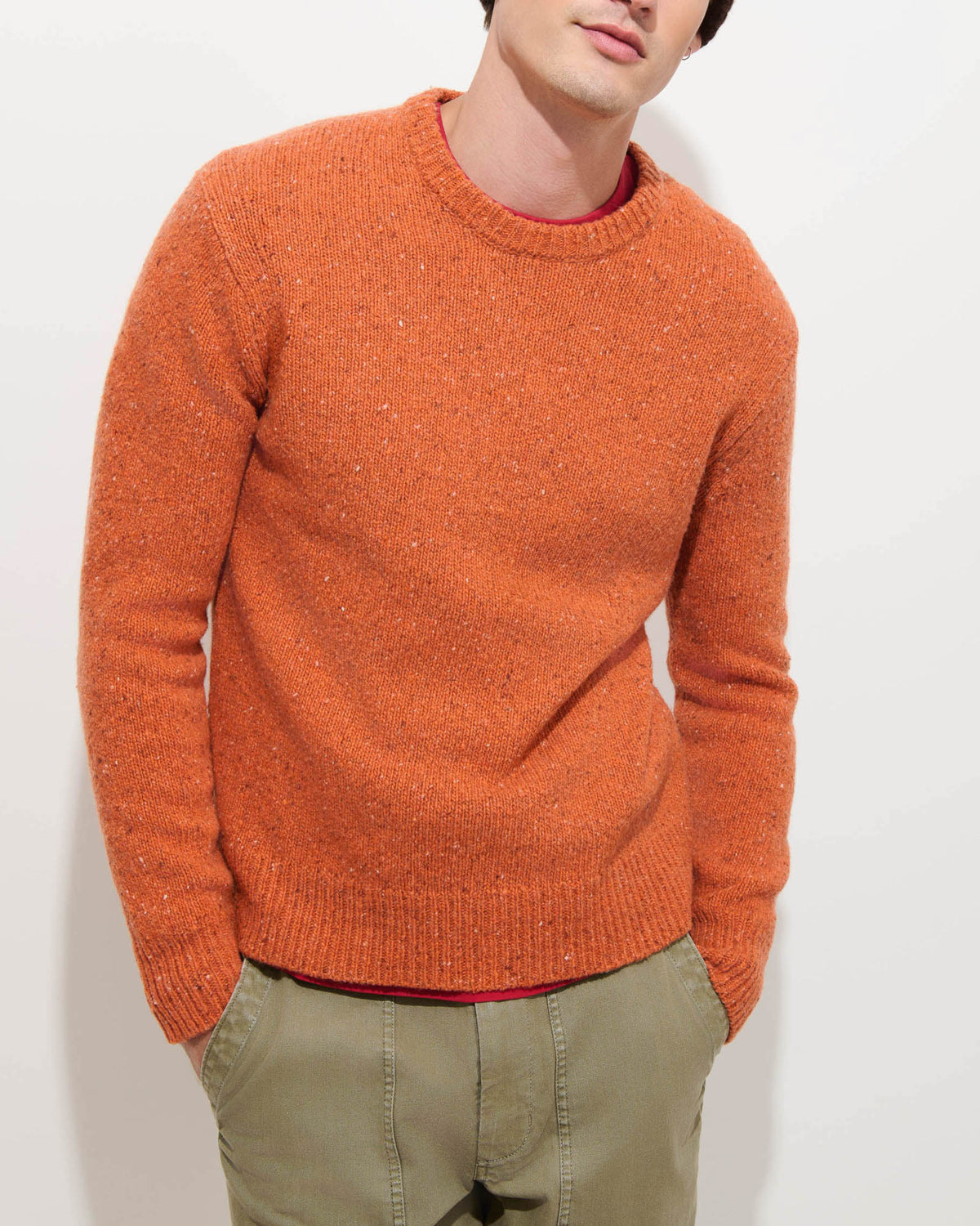 Donegal Crewneck Sweater