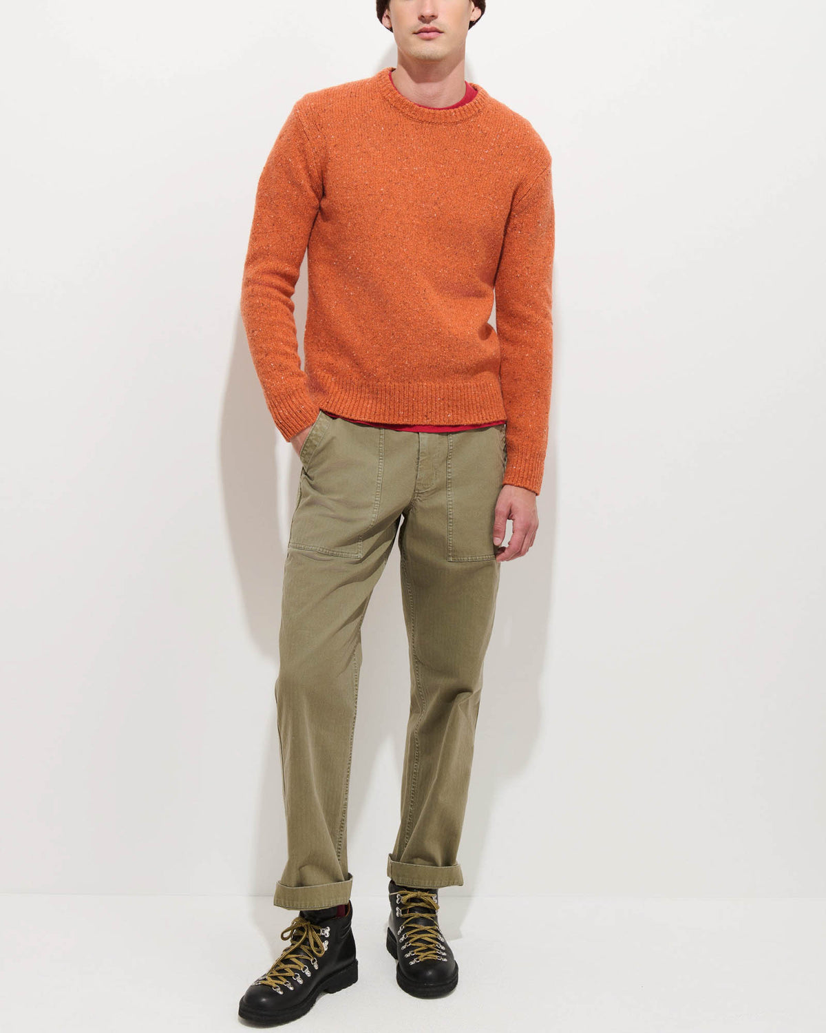 Donegal Crewneck Sweater