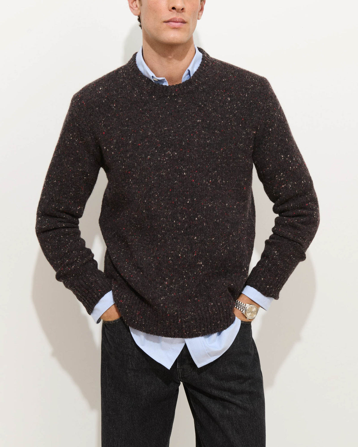 Donegal Crewneck Sweater