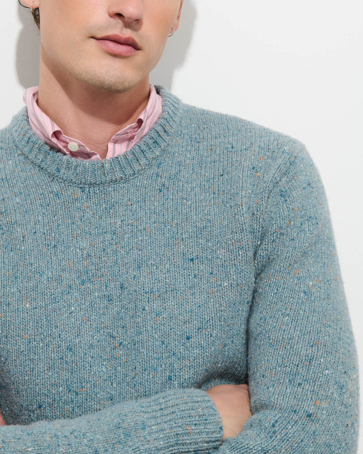 Donegal Crewneck Sweater