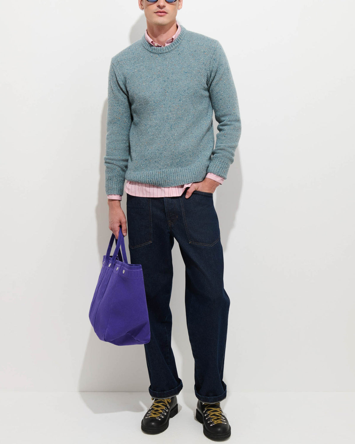 Donegal Crewneck Sweater