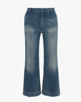 Cropped Kick Jeans