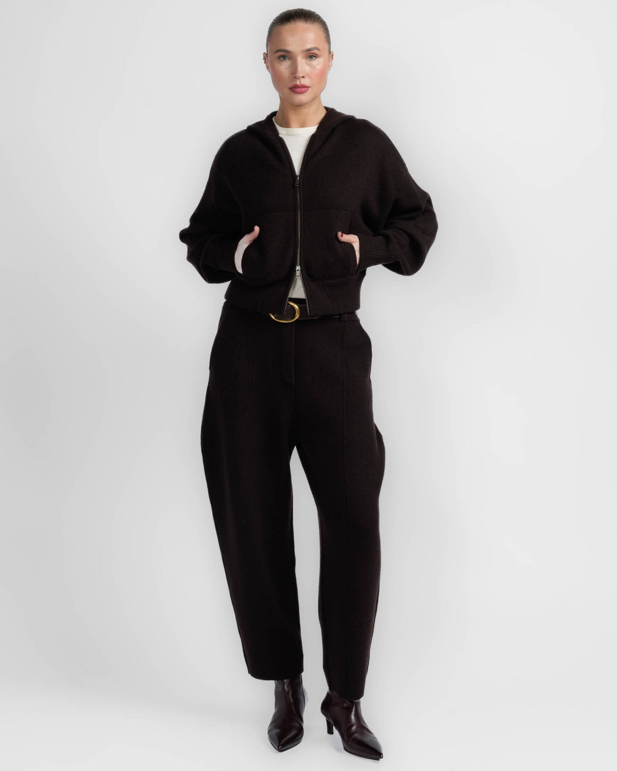 Lilia Zip Cardigan