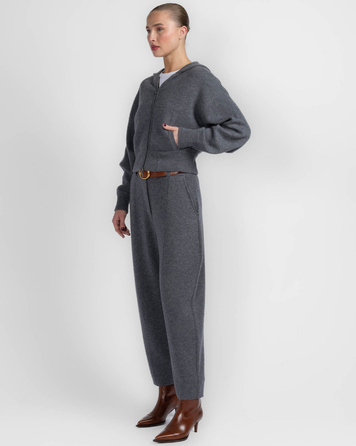 Lilia Zip Cardigan