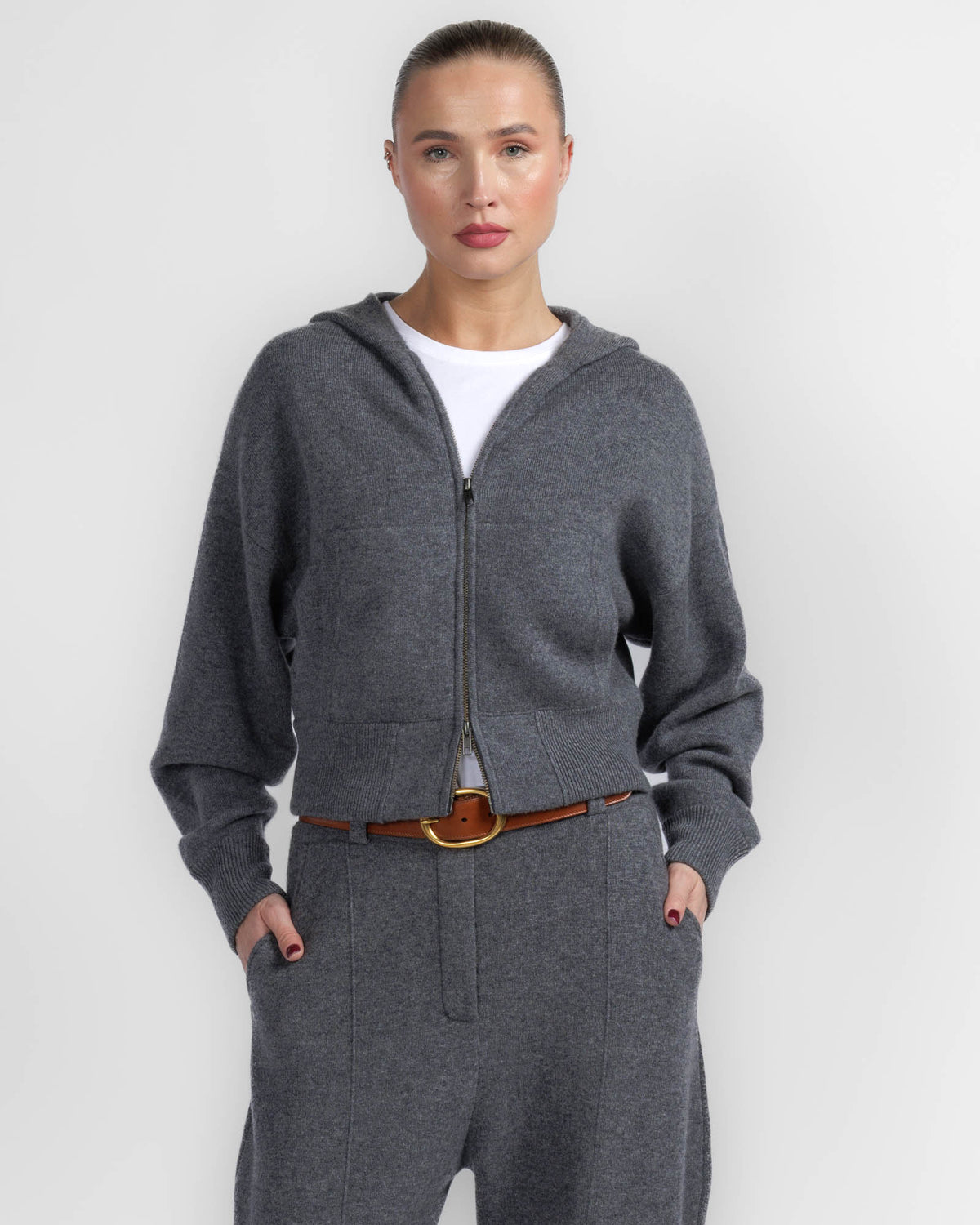 Lilia Zip Cardigan