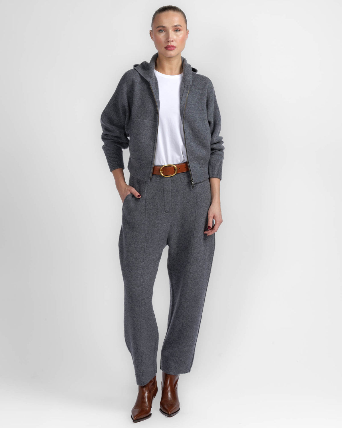 Lilia Zip Cardigan